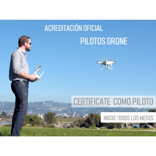 Certificación Piloto Drones
